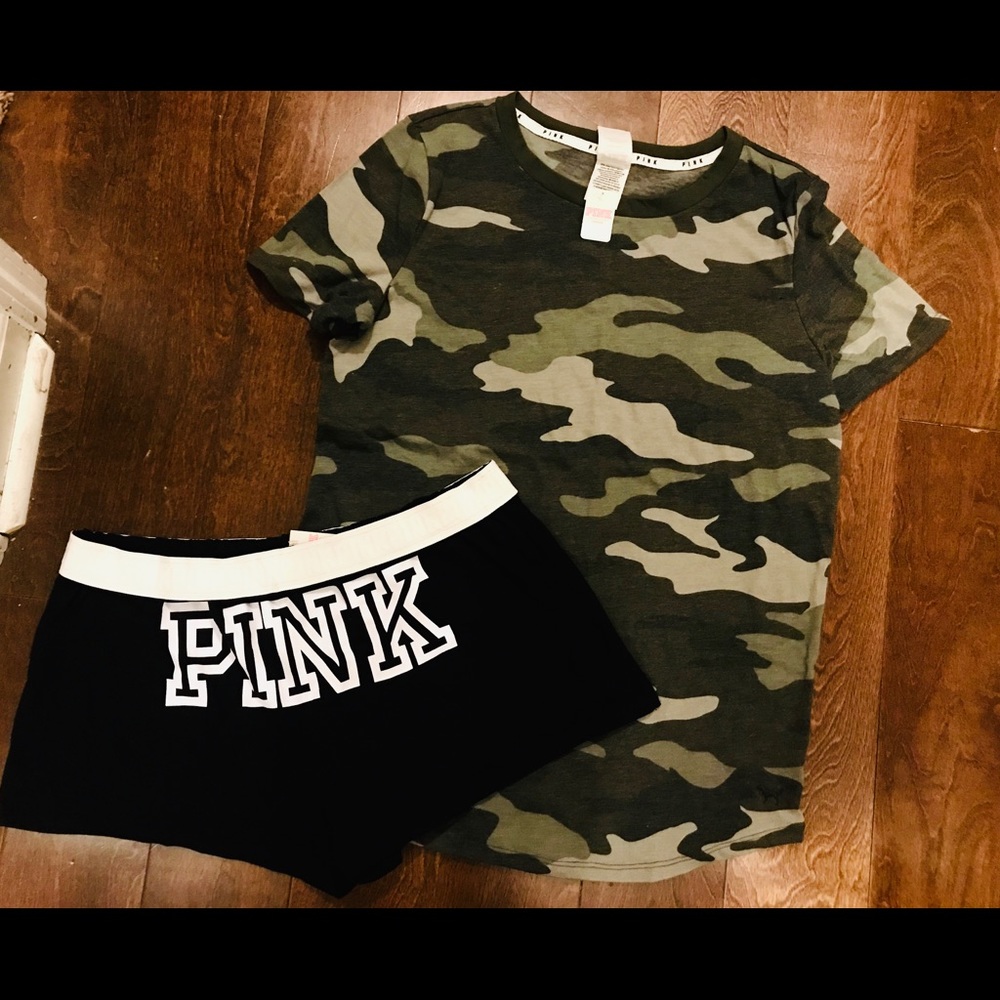 VS PINK Sleep 2 PC Set NWT Large